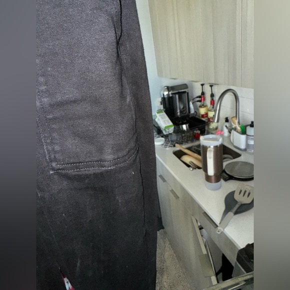 Good American Fit For Success denim jumpsuit in black - Picture 11 of 15